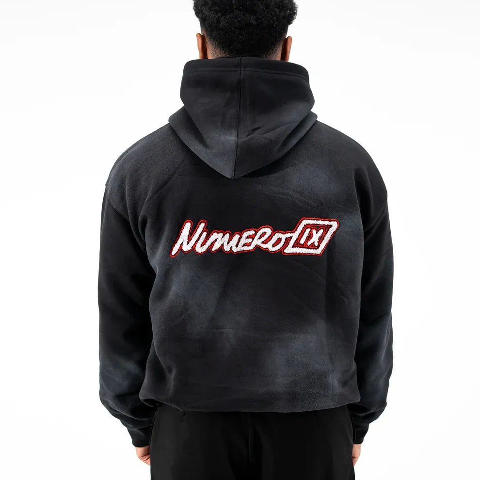 NUMERO IX - Black Hoodie Signature