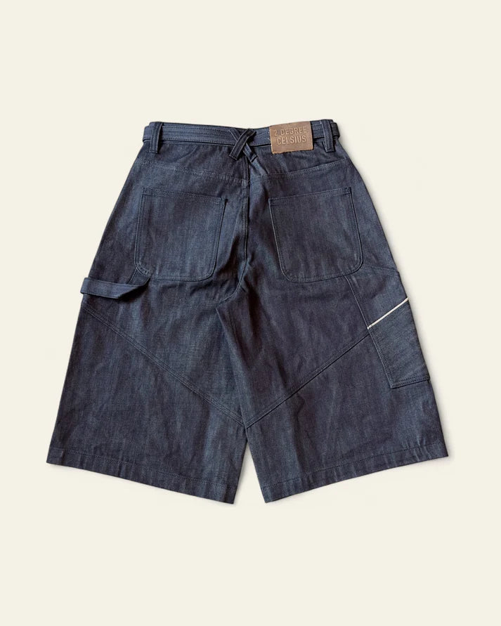 2DEGREECELCIUS - Daiku Jorts - Navy