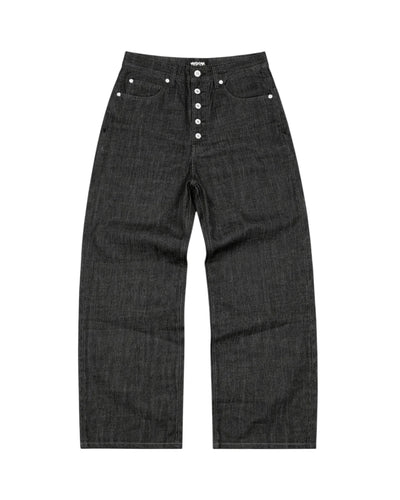 NYXYN - RAW DENIM JEANS - BLACK
