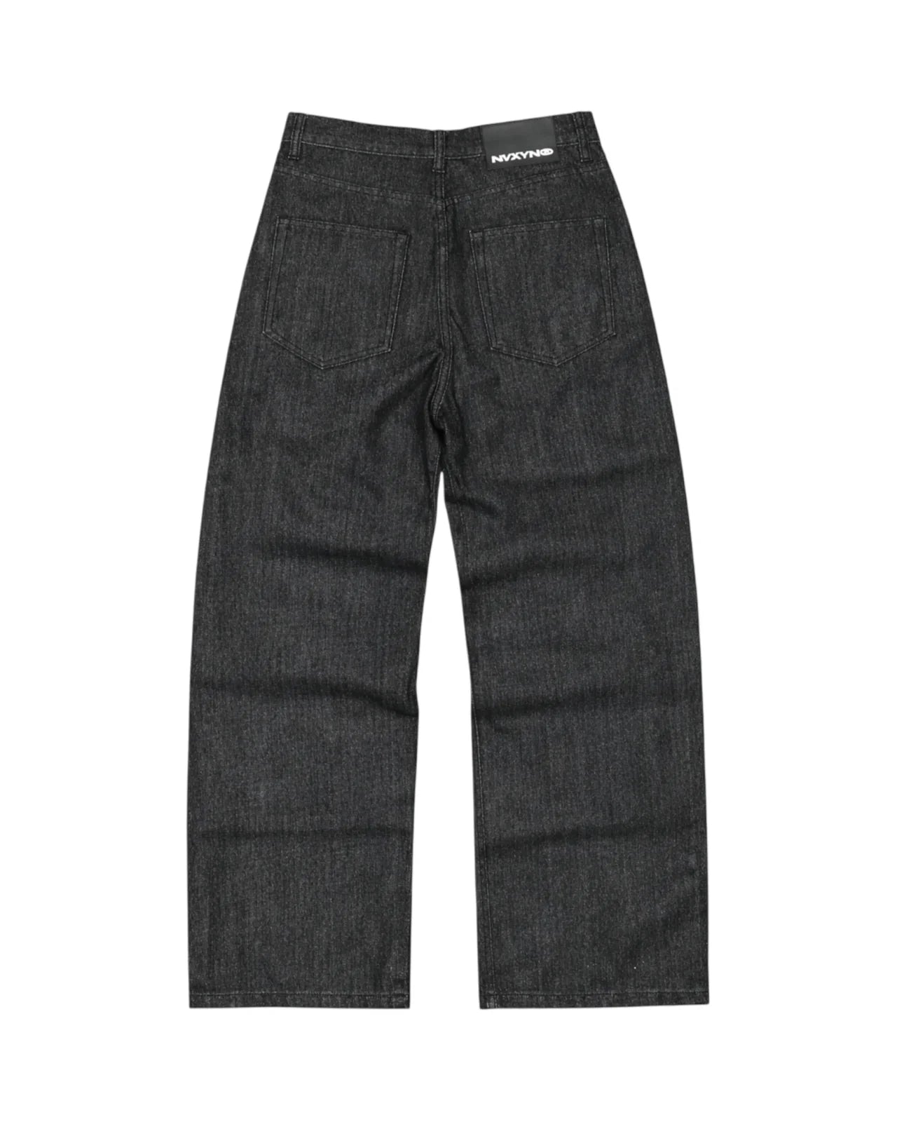 NYXYN - RAW DENIM JEANS - BLACK