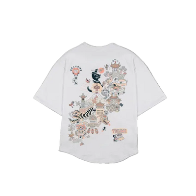 Tsumi x Romains Blais . T-shirt・White - Limited edition