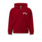 Heavyweight Chenille Zip-Up - Cherry