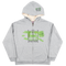 Reversible Waffle Grey Hoodie