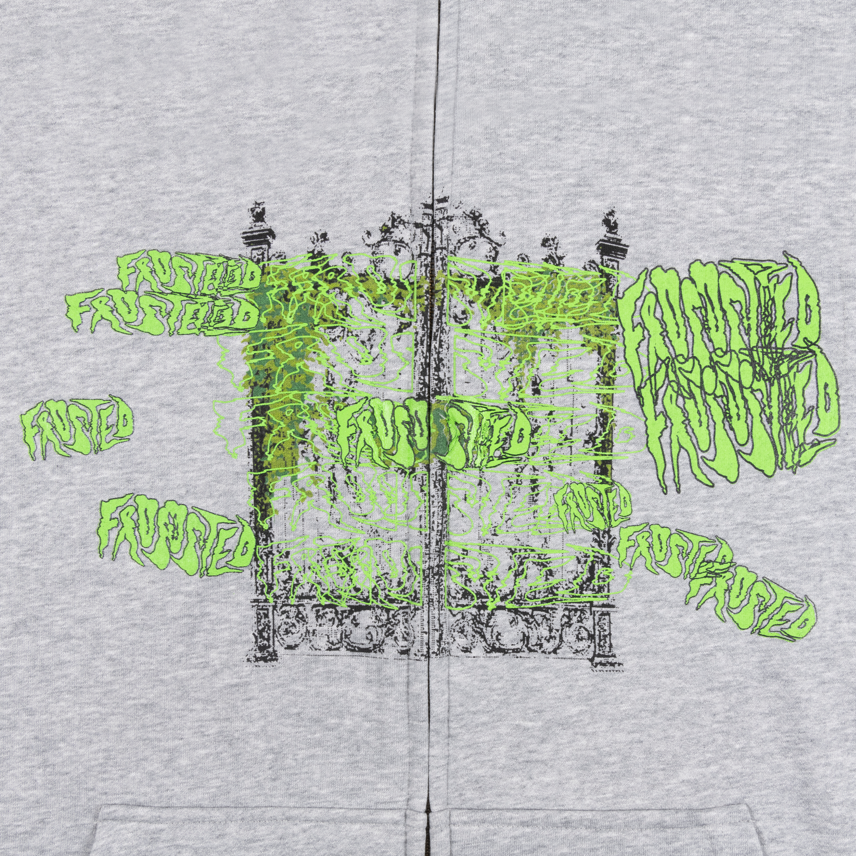 Reversible Waffle Grey Hoodie