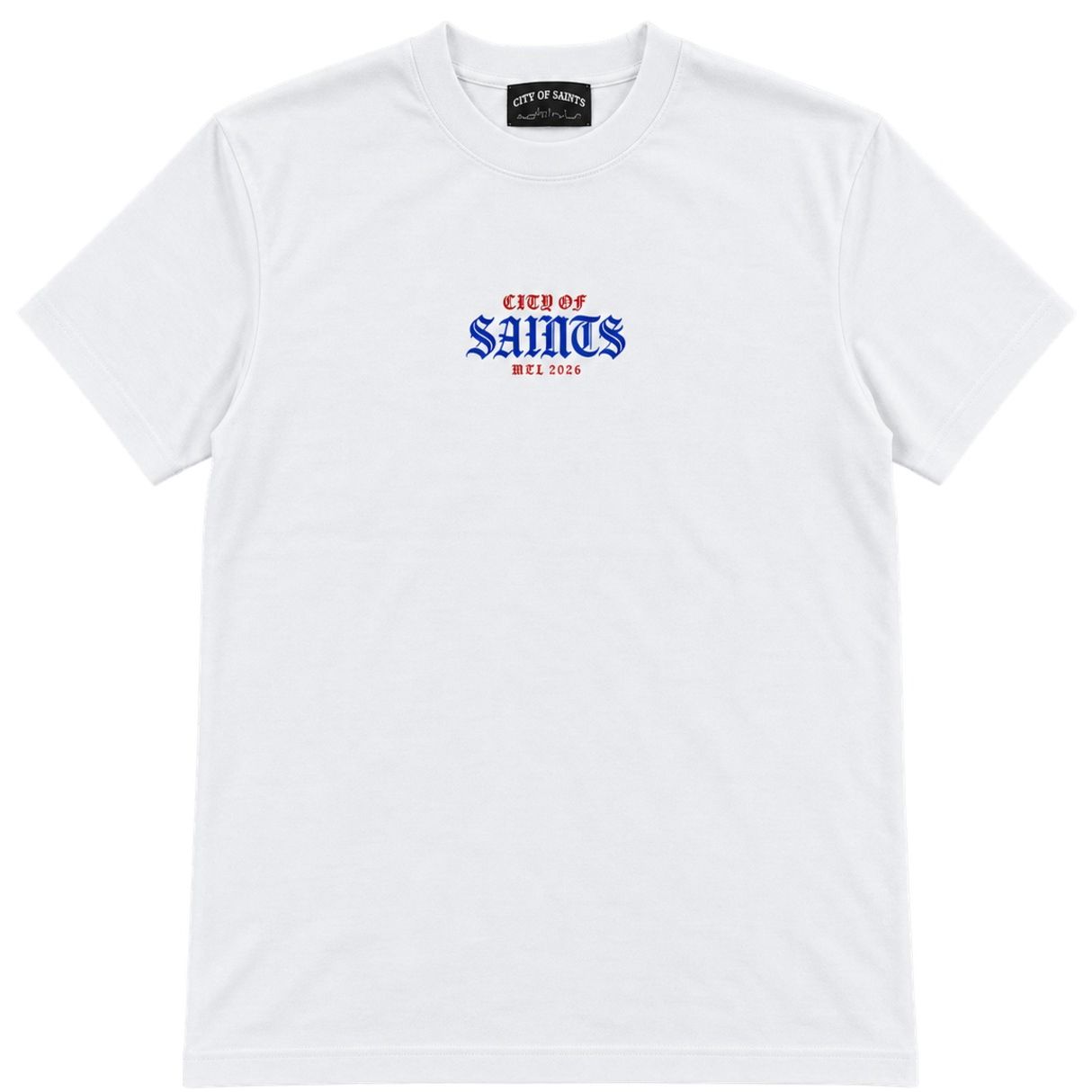 Saint - Quatier Tee - White