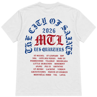 Saint - Quatier Tee - White