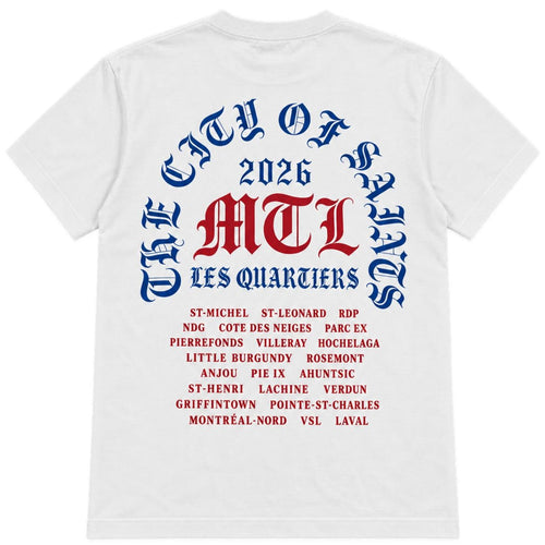 Saint - Quatier Tee - White
