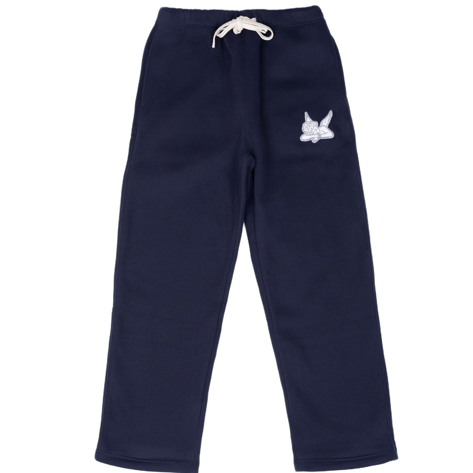 Saint - Navy Sweatpants - White Logo