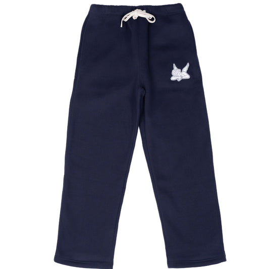 Saint - Navy Sweatpants - White Logo
