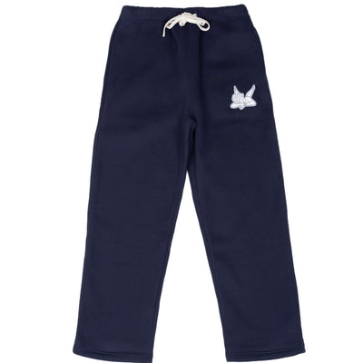Saint - Navy Sweatpants - White Logo