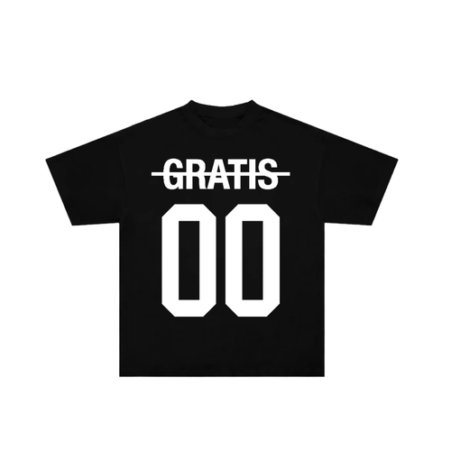 GRATIS "ZERO zero" Noir/Blanc T-shirt