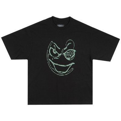 Frosted - Smiley Boxy T-Shirt Black