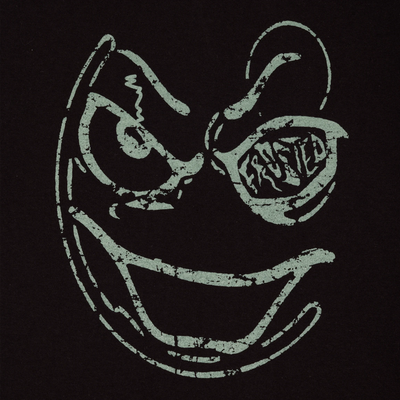 Frosted - Smiley Boxy T-Shirt Black