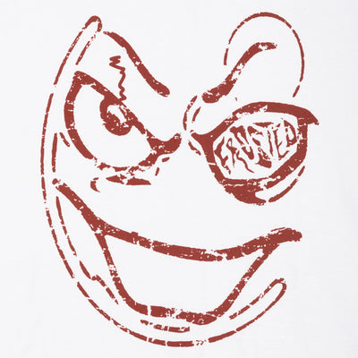 Frosted - Smiley Boxy T-Shirt White