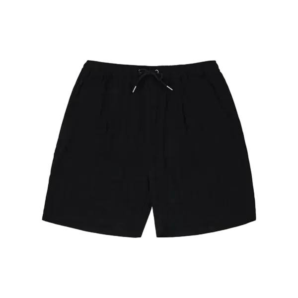 Textured Shorts - Black