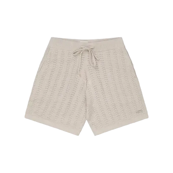 Wave Knit Shorts - Sand