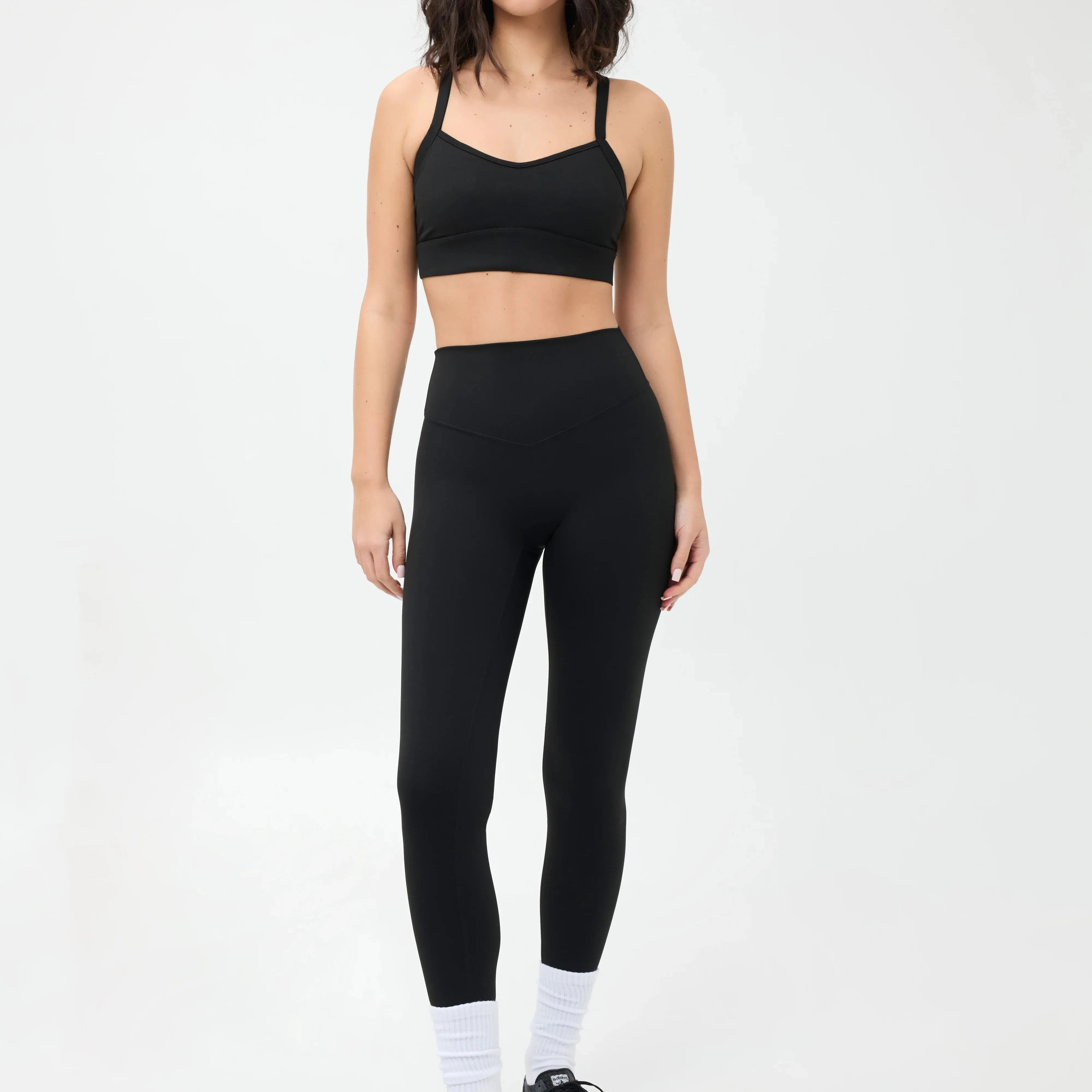 Legging Hybride taille haute Noir