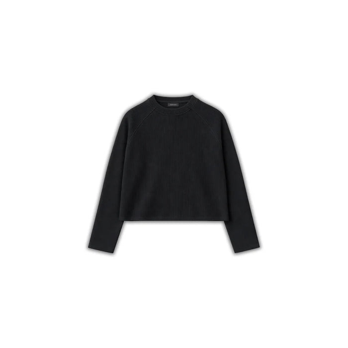 ABB - Waffle Long Sleeve - Black