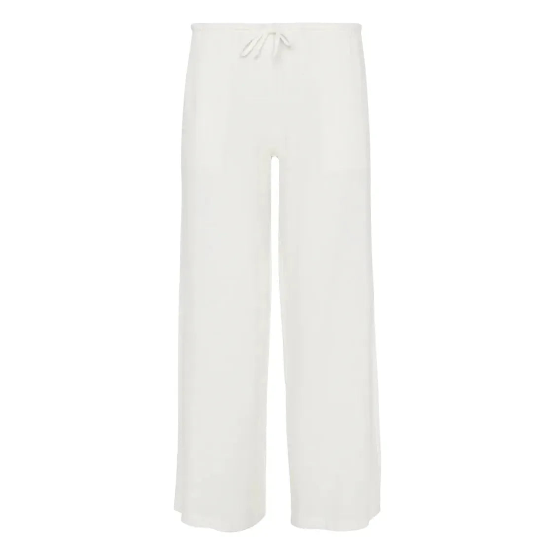 Pantalon en lin timeless – Blanc
