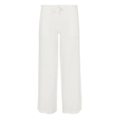 Pantalon en lin timeless – Blanc