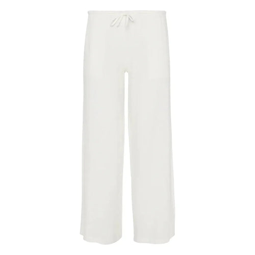 Pantalon en lin timeless – Blanc