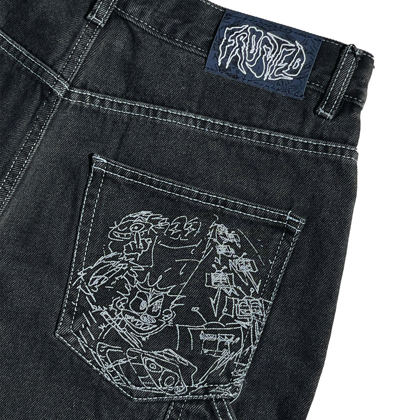 Frosted - Transformer Pants Black
