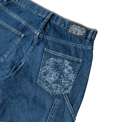 Frosted - Transformer Pants Blue