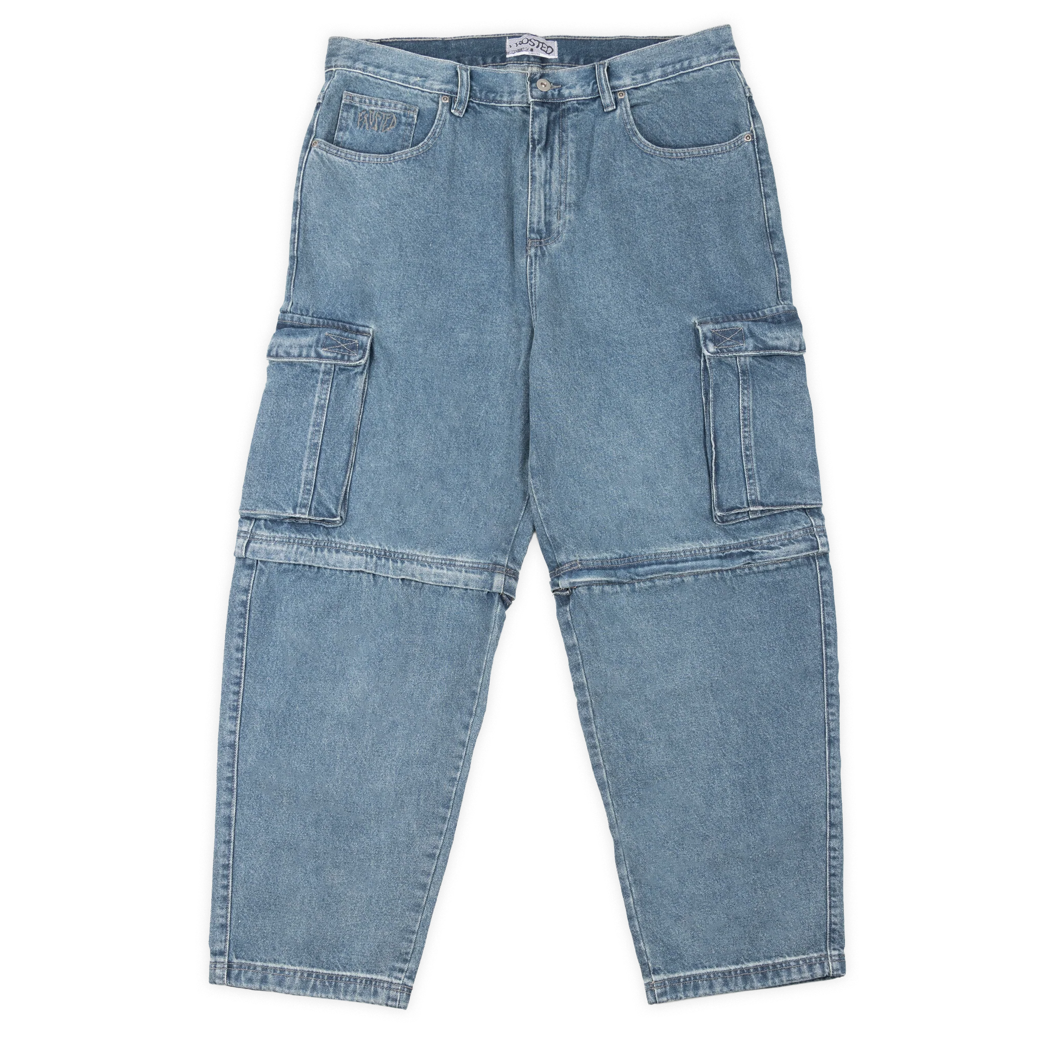 Frosted - Cargo Transformer Pants Strong Blue