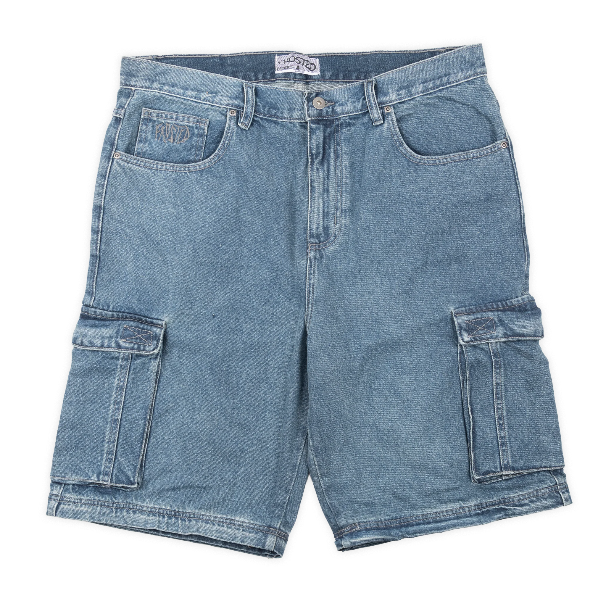 Frosted - Cargo Transformer Pants Strong Blue
