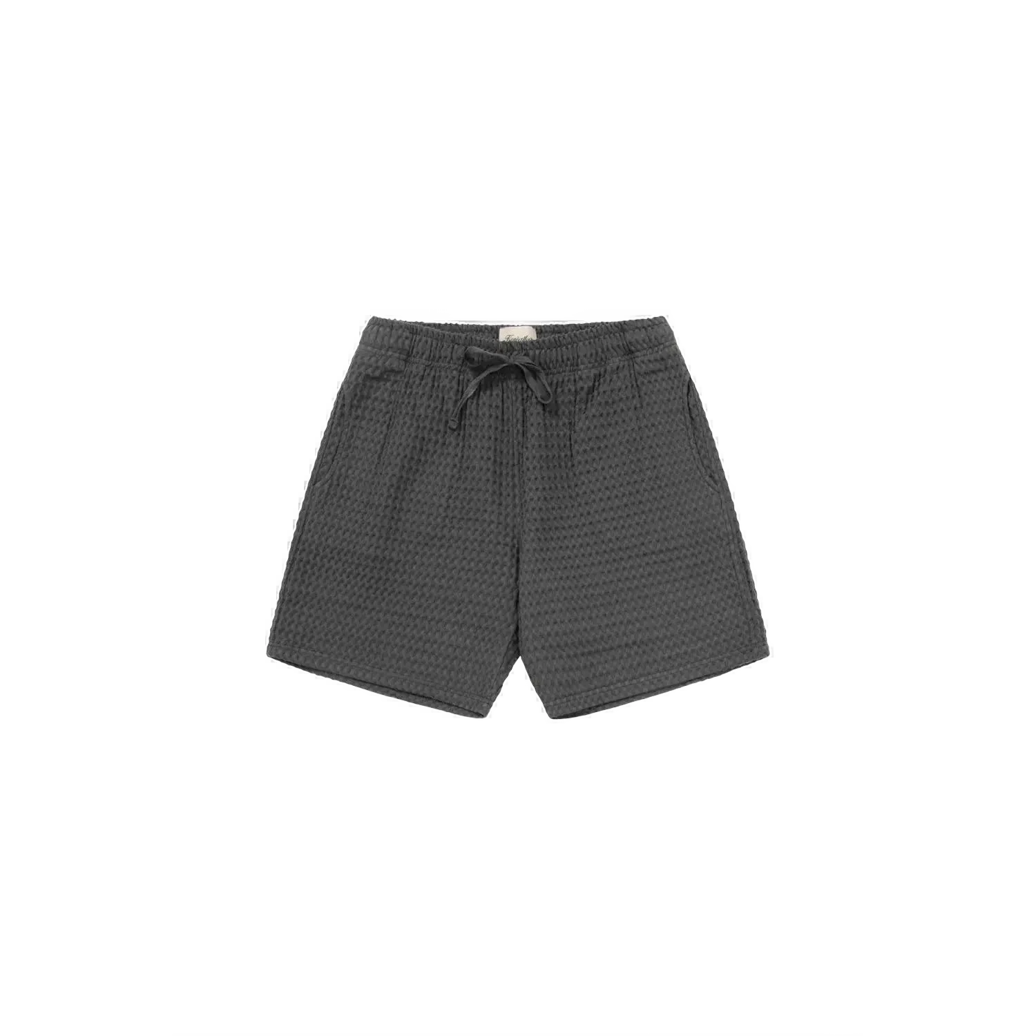 Heavy Waffle Shorts - Charcoal