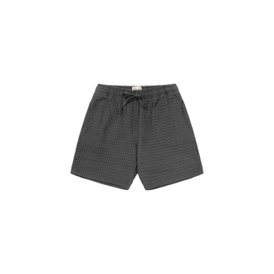 Heavy Waffle Shorts - Charcoal