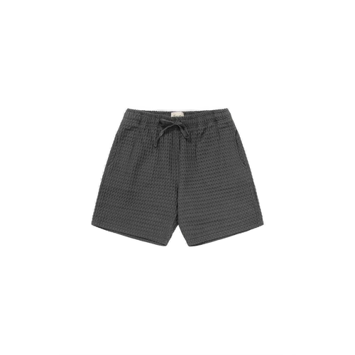 Heavy Waffle Shorts - Charcoal