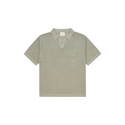 Knit Beach Polo - Jade