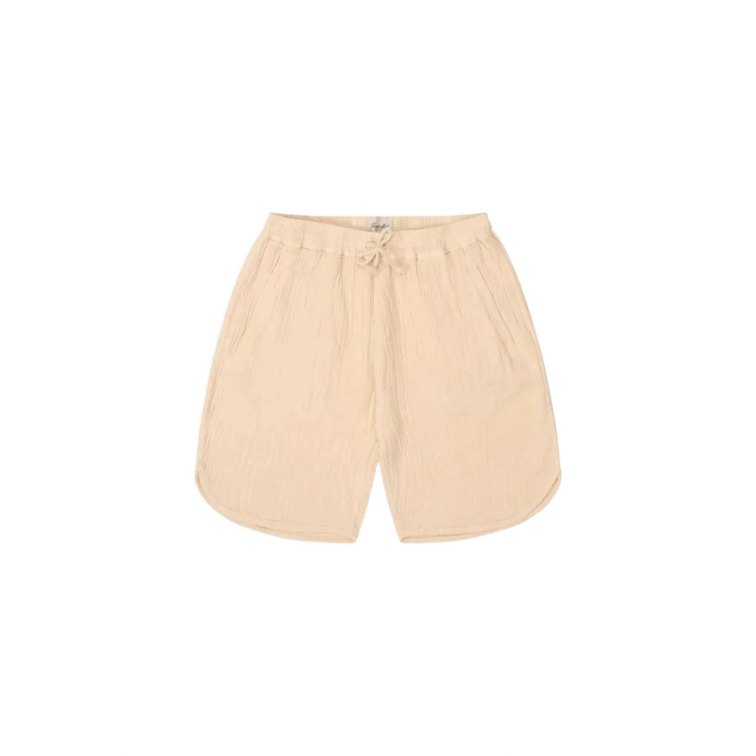 Short de villégiature SeerSucket - Crème