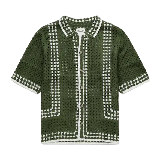 Knit Crochet Shirt - OLI