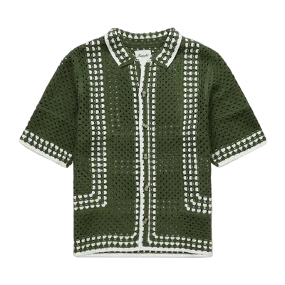 Knit Crochet Shirt - OLI