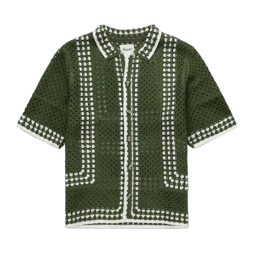 Knit Crochet Shirt - OLI