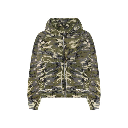 Hurtliche Hoodie Zip-Up Camo