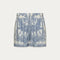 Western Boho Shorts  - Blue Horse