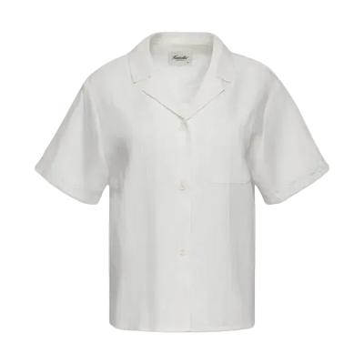 Lace Linen Shirt - Ivory