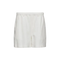 Lace Linen Shorts - Ivory