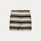 Riviera Stripe Shorts - Cream/Black