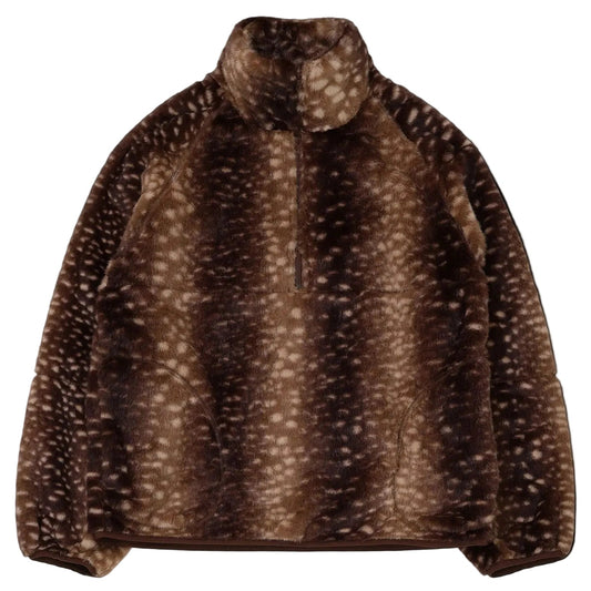 Tachette Faux-Fur Zipup - Bambi Brown