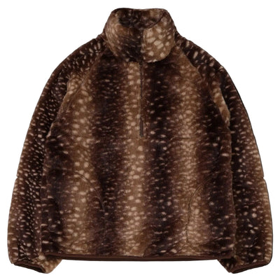 Tachette Faux-Fur Zipup - Bambi Brown