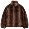 Tachette Faux-Fur Zipup - Bambi Brown