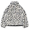 Tachette Faux-Fur Zipup - Dalmatian Spots