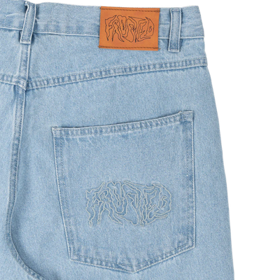 Wavy Pants ''Classic'' Faded Light Blue