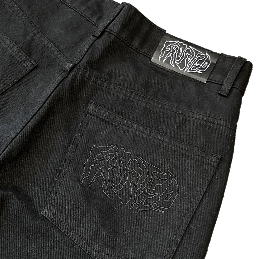 Frosted - Wavy Pants Black