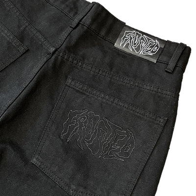 Frosted - Wavy Pants Black