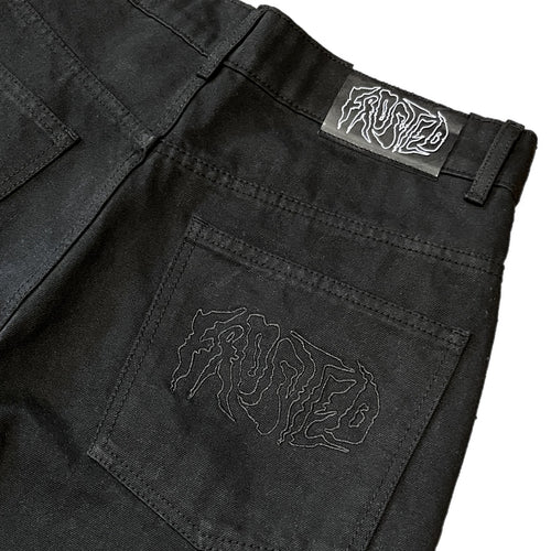 Frosted - Wavy Pants Black